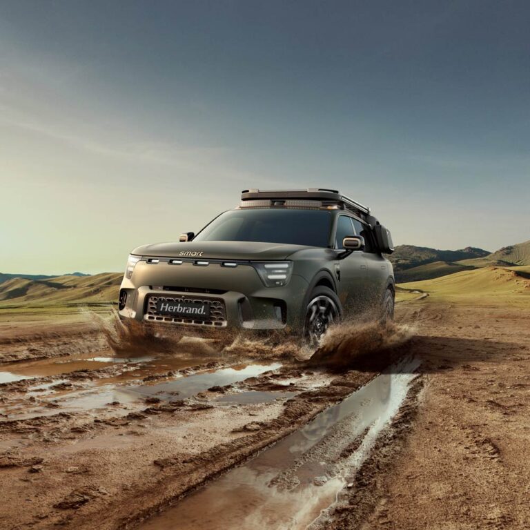 smart #5 SUV als offroader.