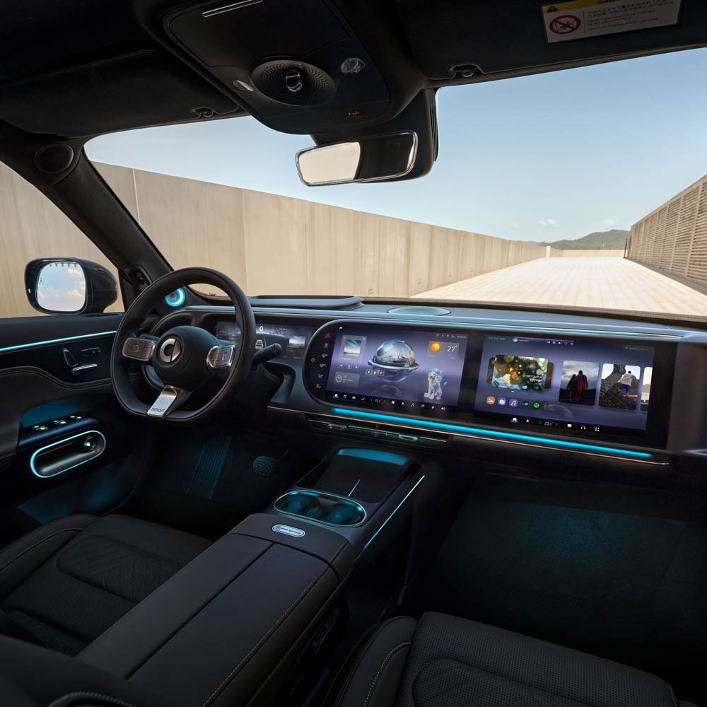 smart #5 SUV Innenraum.