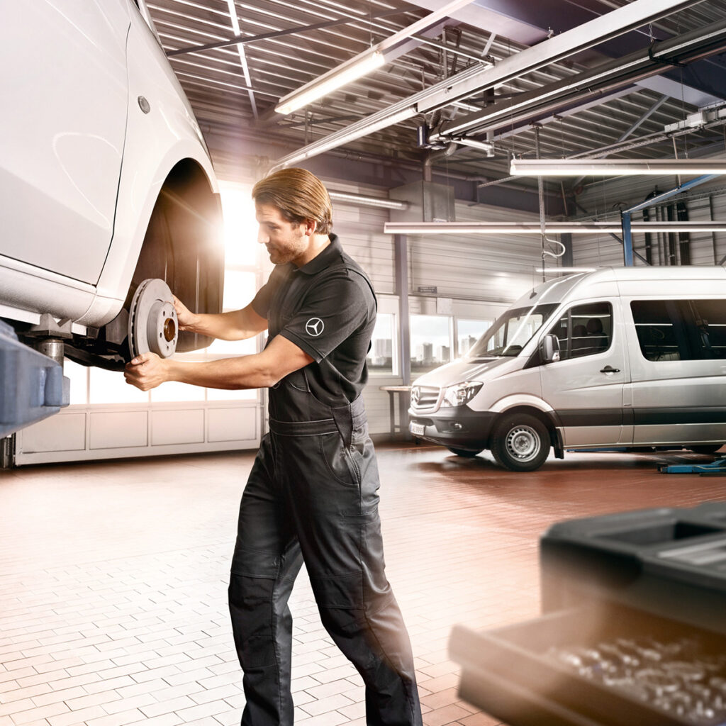 Bremsen wechsel - Mercedes-Benz Sprinter
