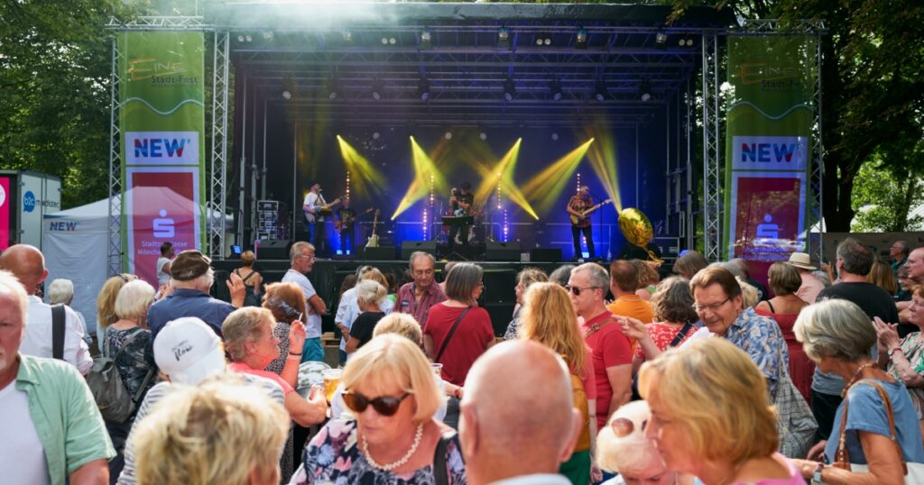 Das Einestadt-Fest Mönchengladbach Herbrand Jansen