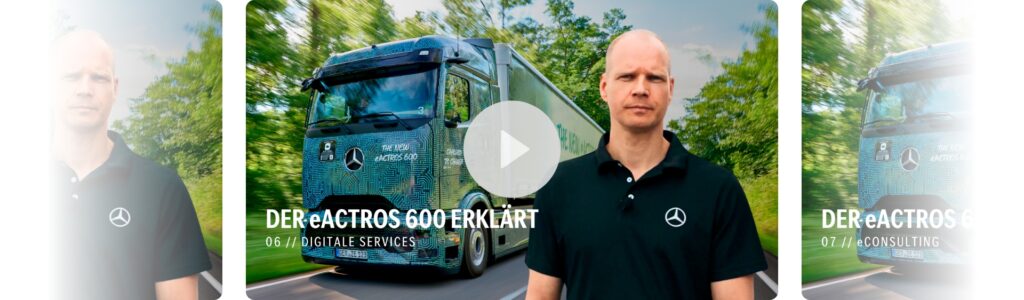 Mercedes Benz Trucks eActros Erklärvideo
