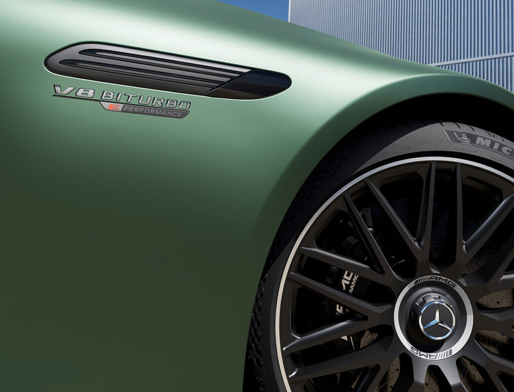 Mercedes-AMG SL 63 S E Performance Detailansicht.