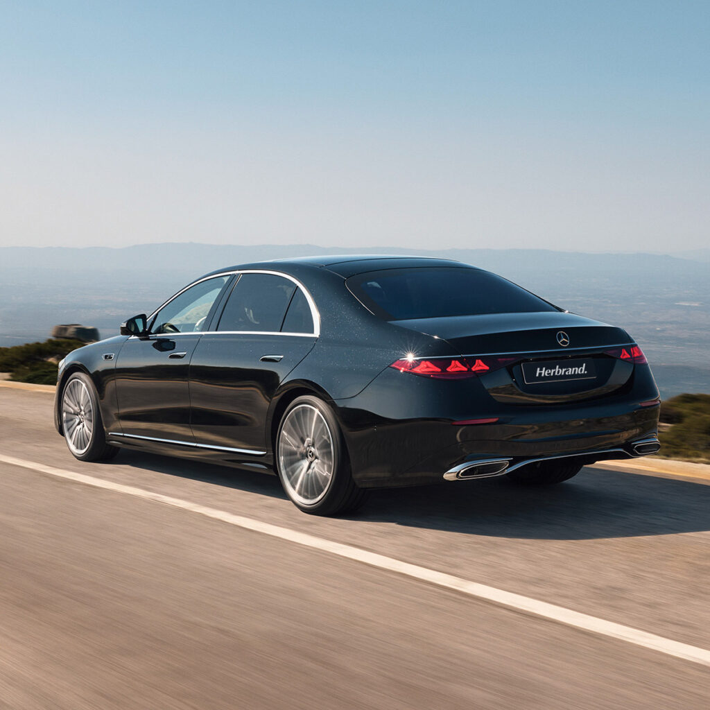 Mercedes-Benz S-Klasse Facelift 2026 Rückseite