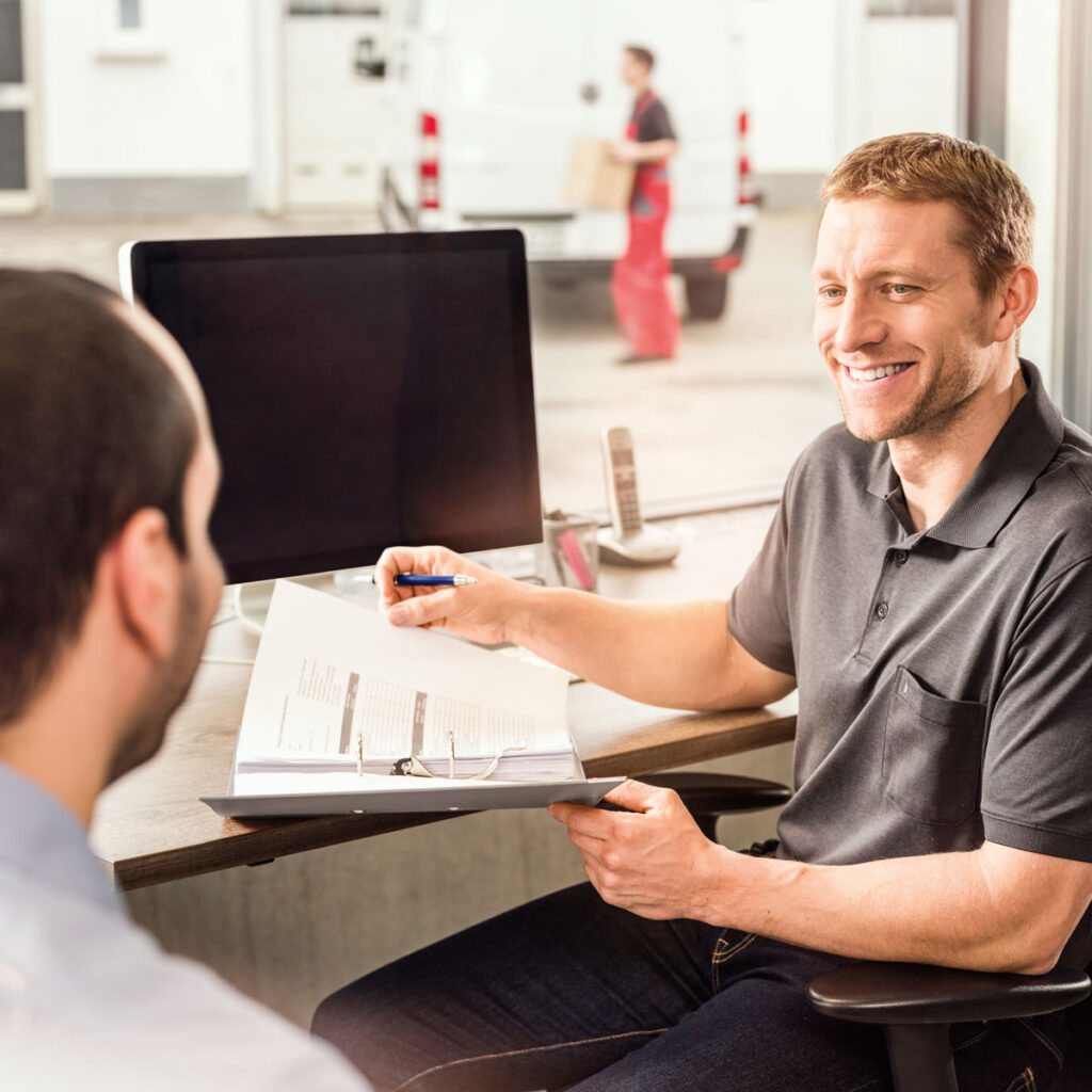 Kundenkontakt Herbrand Mitarbeiter
