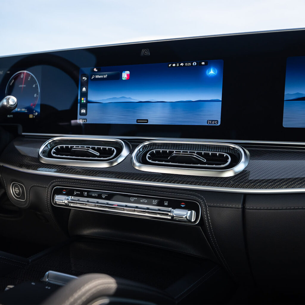 Mercedes-Benz GLE Coupè Displays