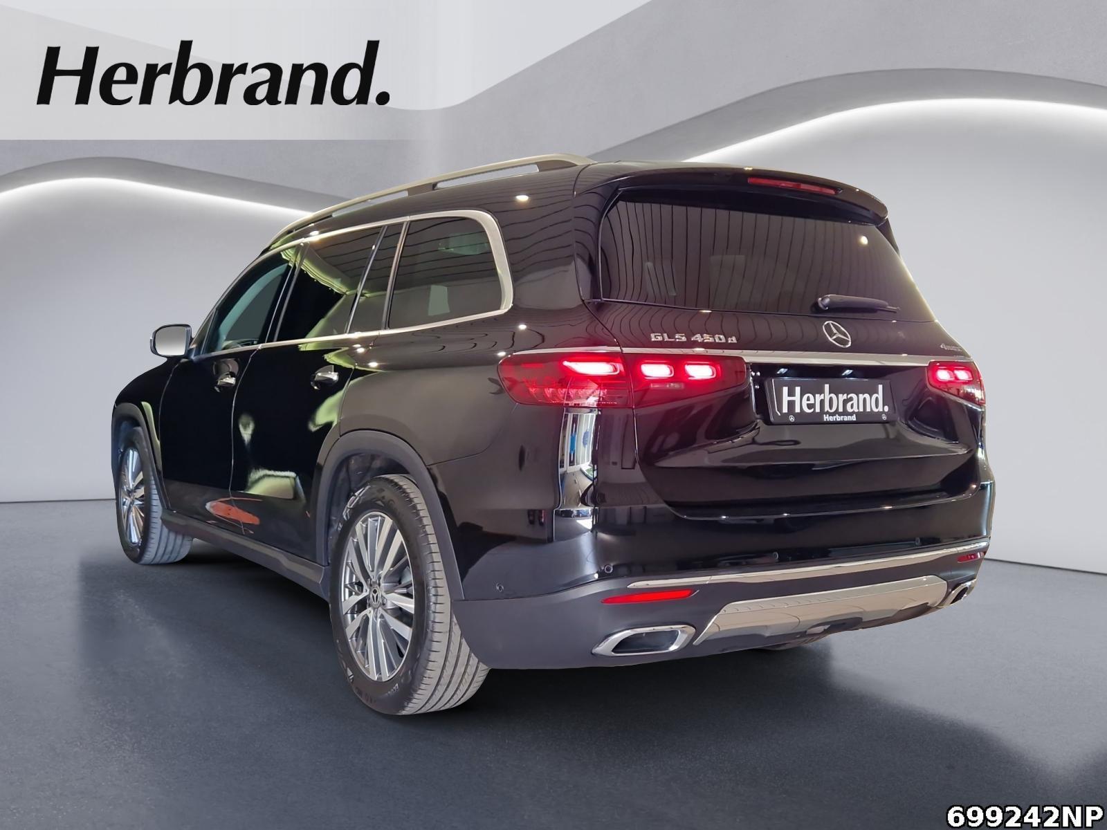 Fahrzeugabbildung Mercedes-Benz GLS 450 d 4M AHK Pano Memo 360° Distr Airmatic