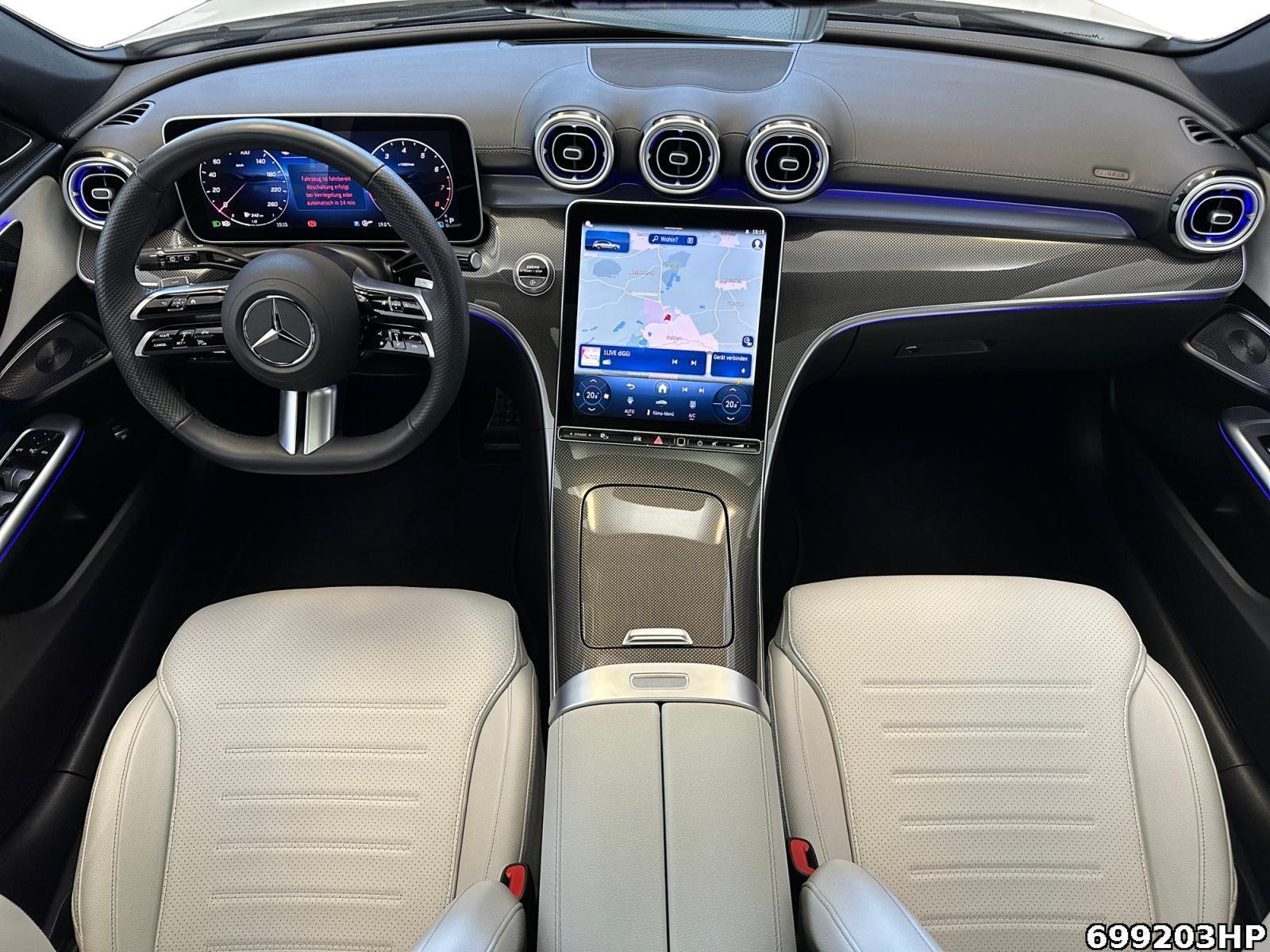 Fahrzeugabbildung Mercedes-Benz C 180 T AMG Night LED Pano Burmester AHK 360°