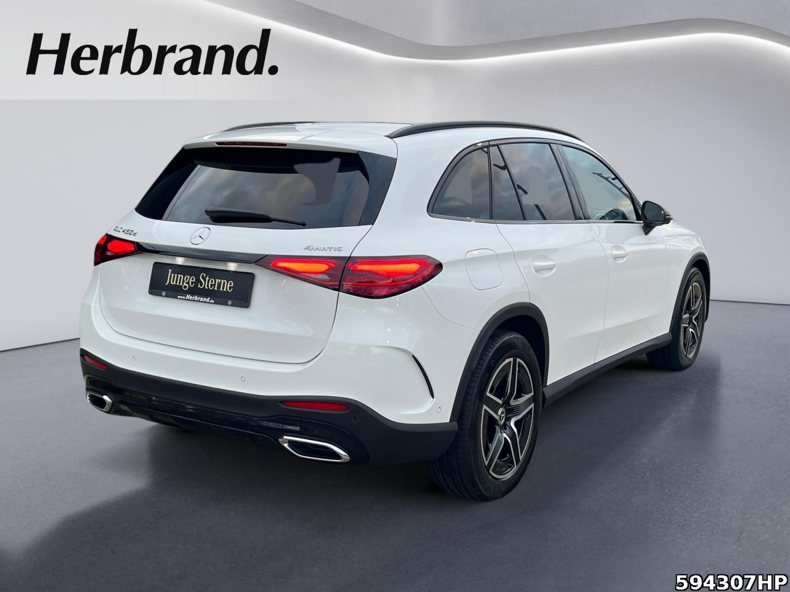 Fahrzeugabbildung Mercedes-Benz GLC 450 d 4M AMG AHK Pano Memory 360° Distronic