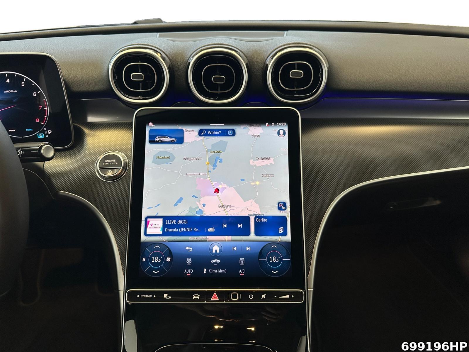 Fahrzeugabbildung Mercedes-Benz C 200 T Avantgarde AHK CarPlay Totw Ambiente