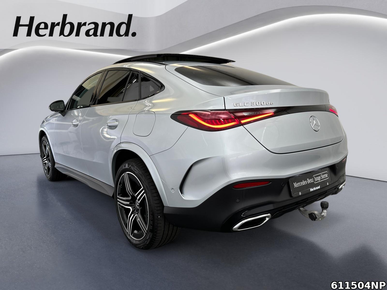 Fahrzeugabbildung Mercedes-Benz GLC 300 de 4M AMG Coupé Night Pano AHK CarPlay